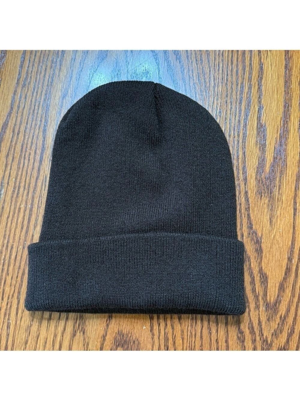 Brown Knit Beanie Hat Unisex